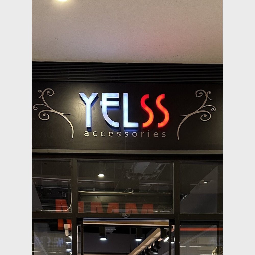 Yelss 3D Frontlit Channel Letters Led Light Sign - Shineneon