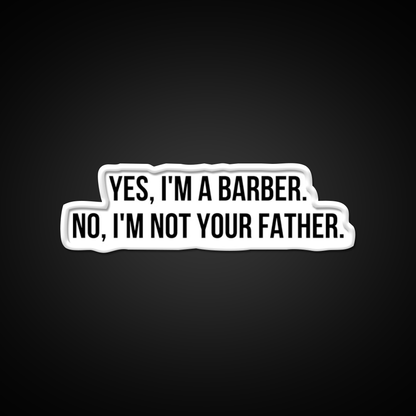 Yes I Am Barber Shop Haircut Led Neon Sign