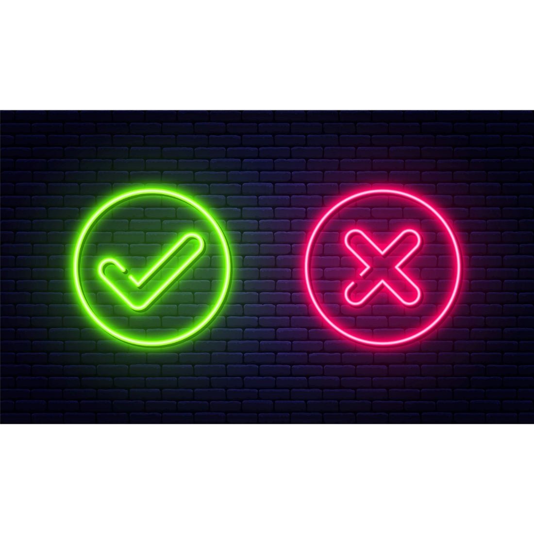 Yes Or No Led Sign Business Neon Sign - Shineneon