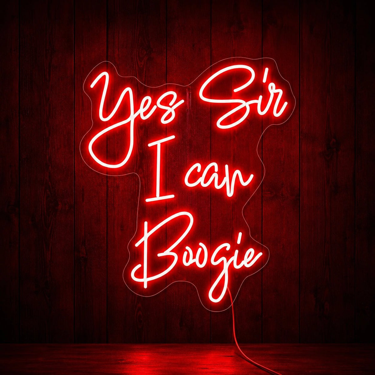 Yes Sir I Can Boogie LED Neon Sign - Shineneon