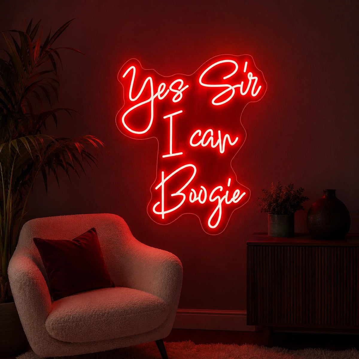 Yes Sir I Can Boogie LED Neon Sign - Shineneon