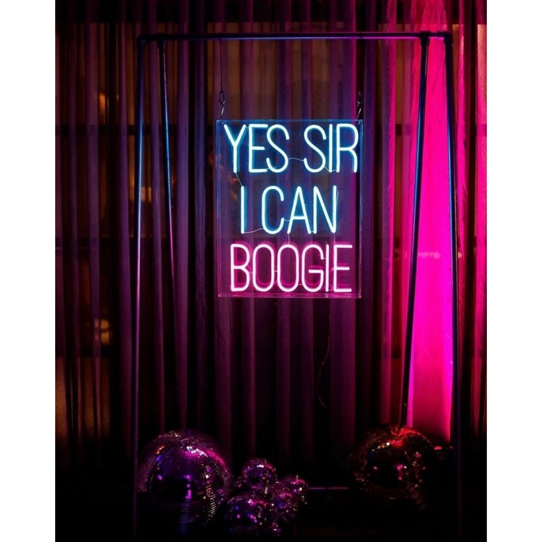 Yes Sir I Can Boogie Led Sign Business Neon Sign - Shineneon