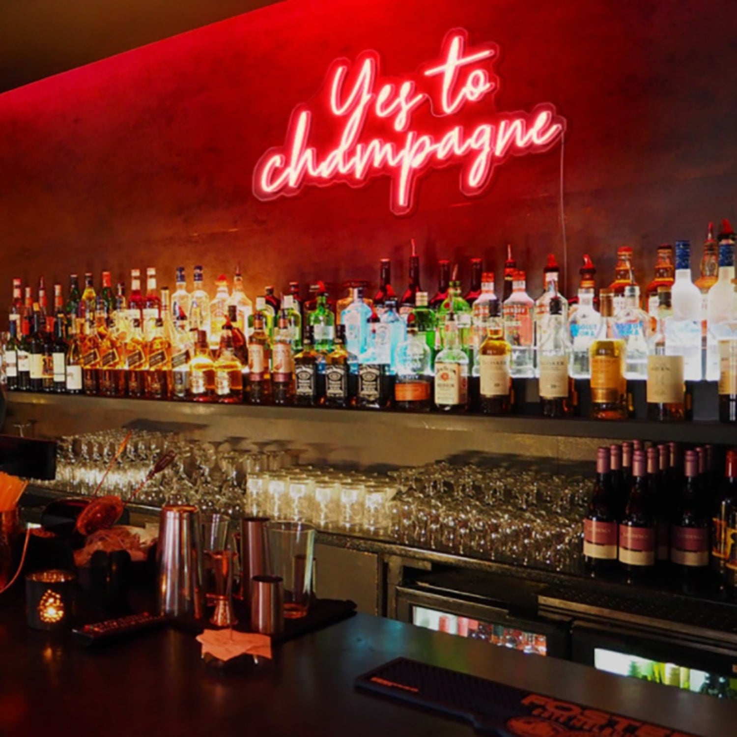 Yes To Champagne Elegant Neon For Celebrations | Shineneon