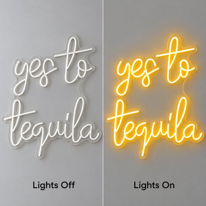 Yes To Tequila LED Neon Sign - Shineneon