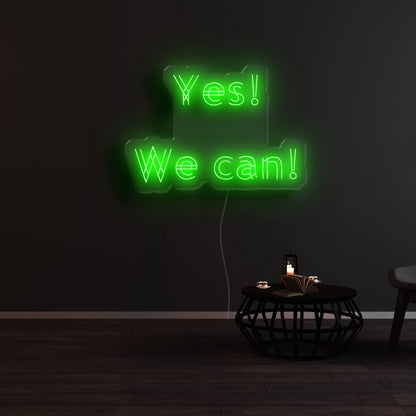 Yes We Can Led Neon Sign | Shineneon