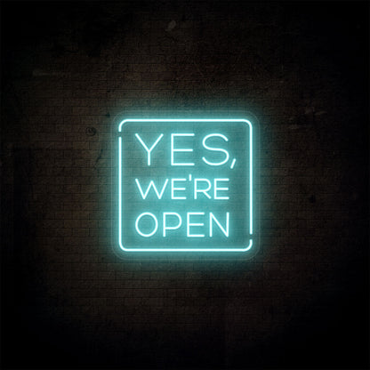 Yes Were Open Led Neon Sign | Shineneon