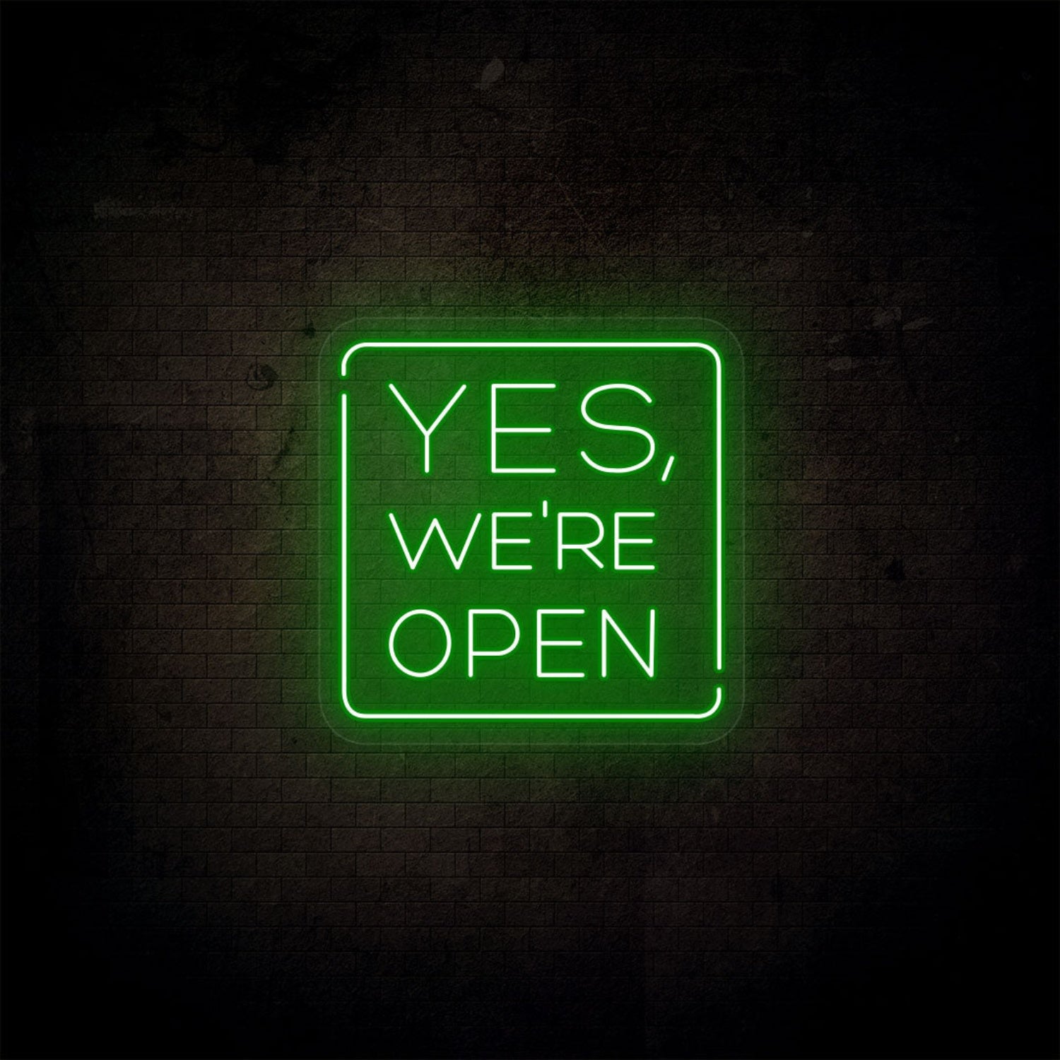 Yes Were Open Led Neon Sign | Shineneon