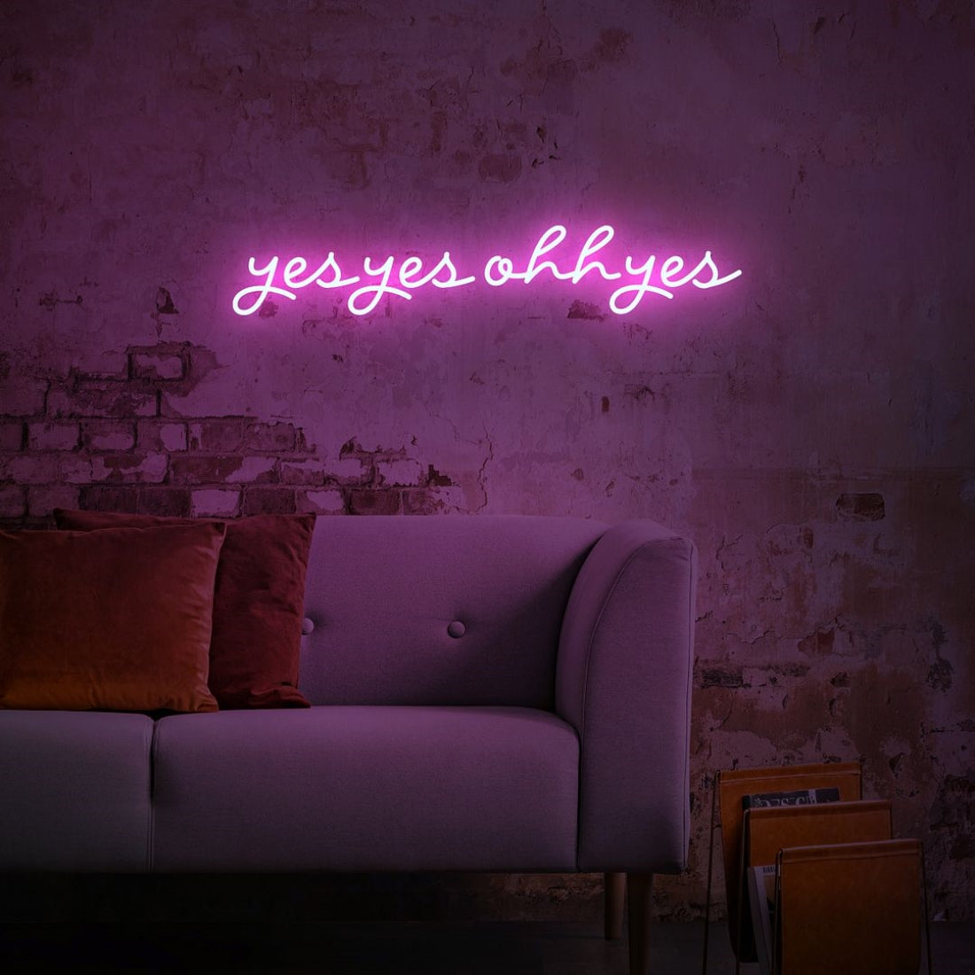 Yes Yes Oh Yes Led Sign Business Neon Sign