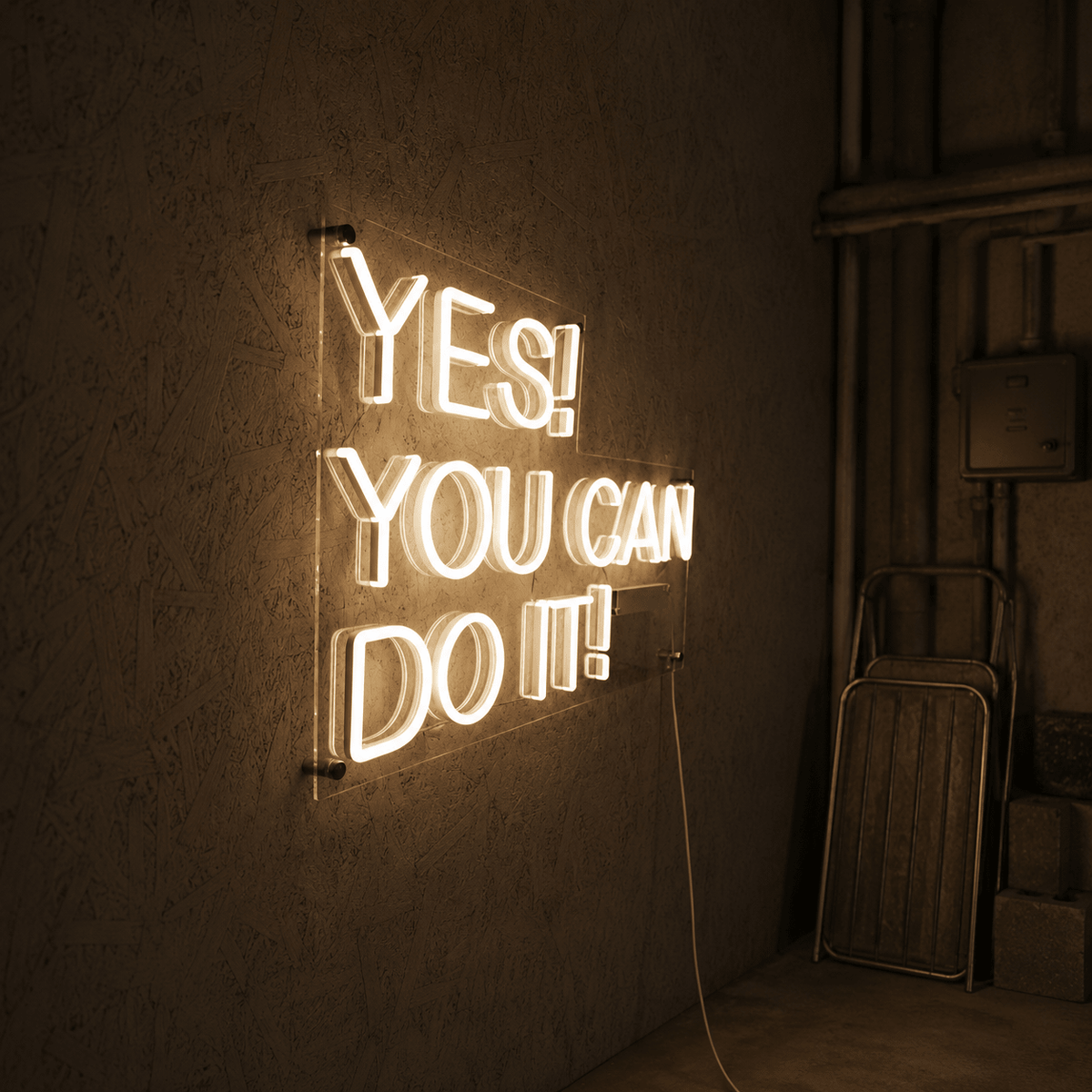 Yes You Can Do It LED Neon Sign - Shineneon