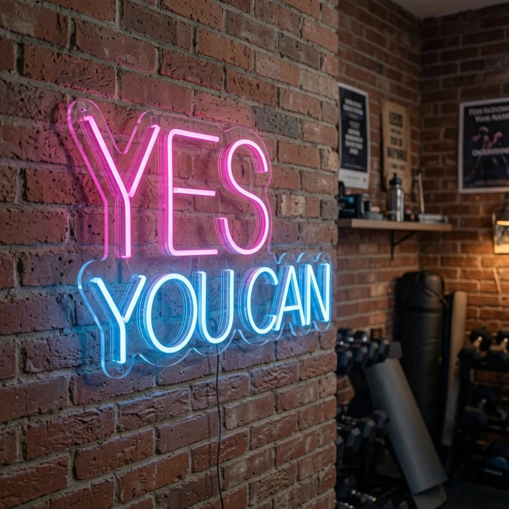 Yes You Can LED Neon Sign Wall Decor - Shineneon