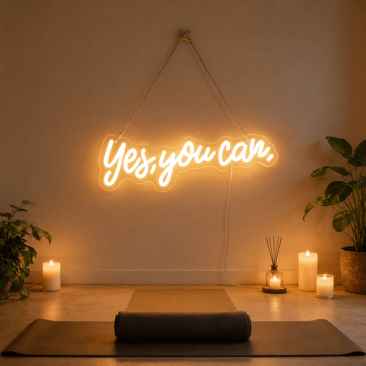 Yes You Can LED Neon Sign Wall Neon Sign - Shineneon