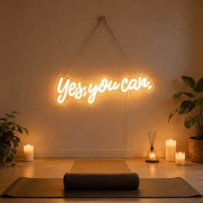 Yes You Can LED Neon Sign Wall Neon Sign - Shineneon