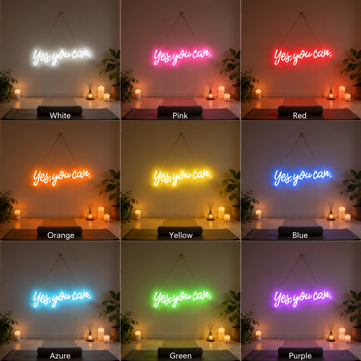 Yes You Can LED Neon Sign Wall Neon Sign - Shineneon