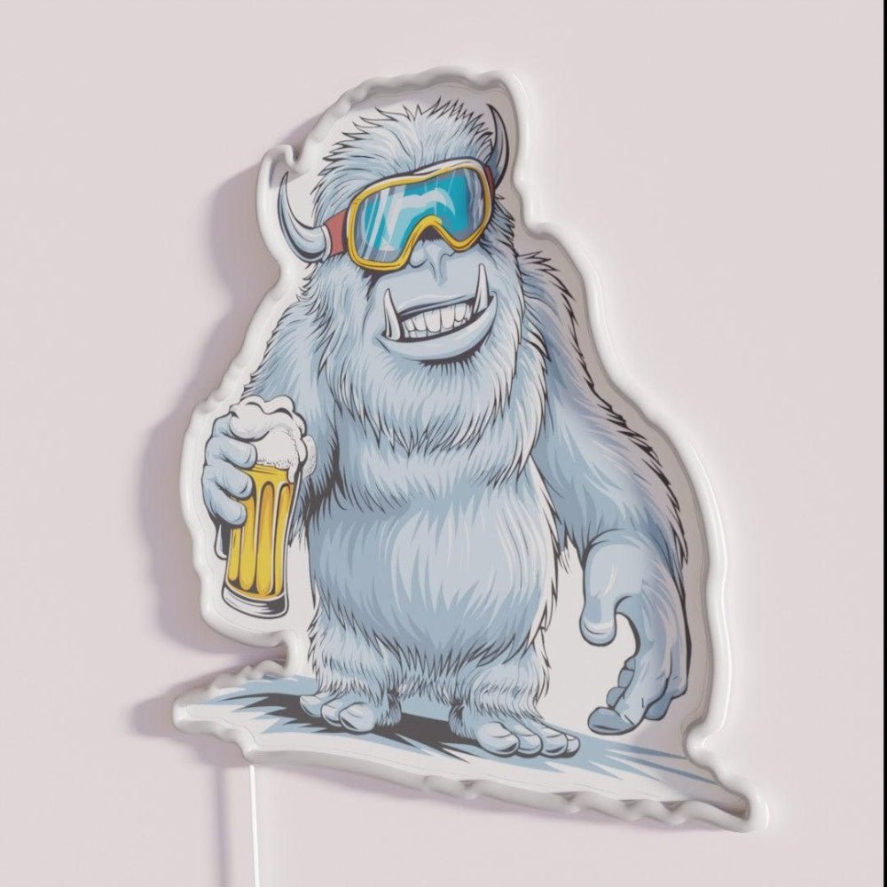 Yeti Apres Ski Rgb Led Neon Sign - Shineneon