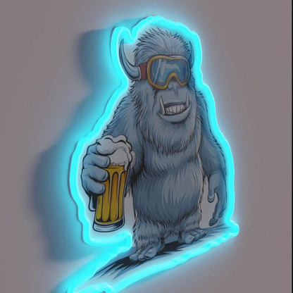 Yeti Apres Ski Rgb Led Neon Sign - Shineneon