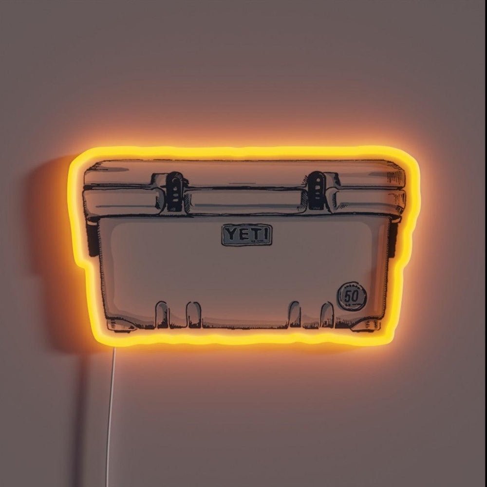 Yeti Cooler Rgb Led Neon Sign - Shineneon