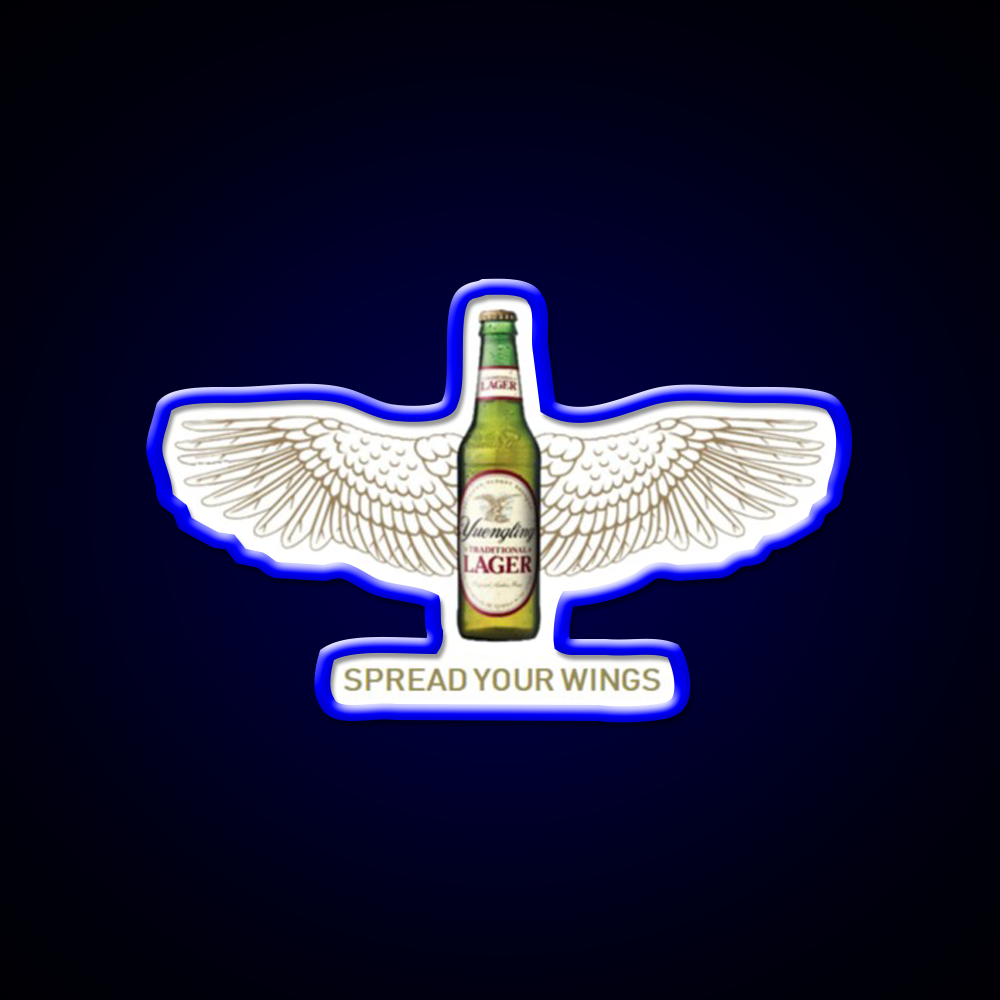 Yeungling Wings Beer Bar Decor Led Neon Sign Rgb Color - LED neon sign view 5