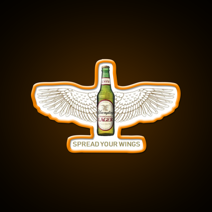 Yeungling Wings Beer Bar Decor Led Neon Sign Rgb Color - LED neon sign view 6