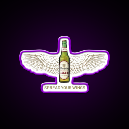 Yeungling Wings Beer Bar Decor Led Neon Sign Rgb Color - LED neon sign view 9