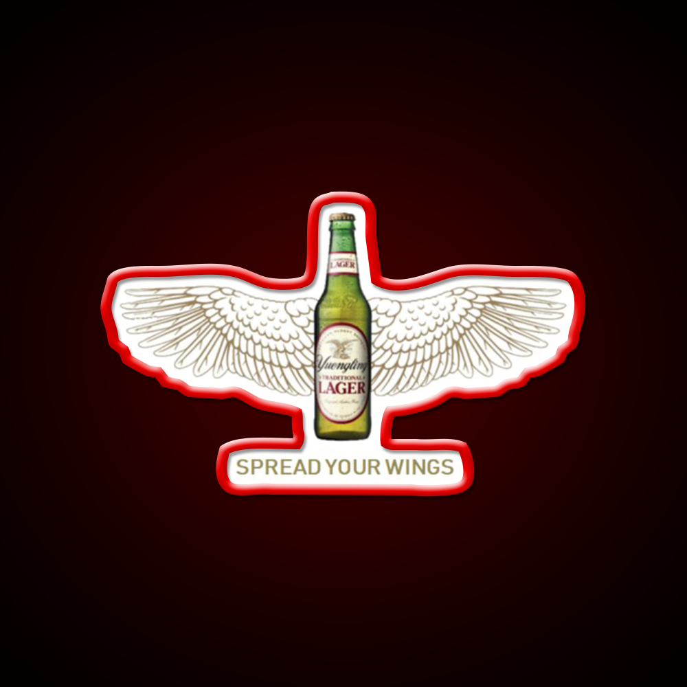 Yeungling Wings Beer Bar Decor Led Neon Sign Rgb Color - LED neon sign view 10