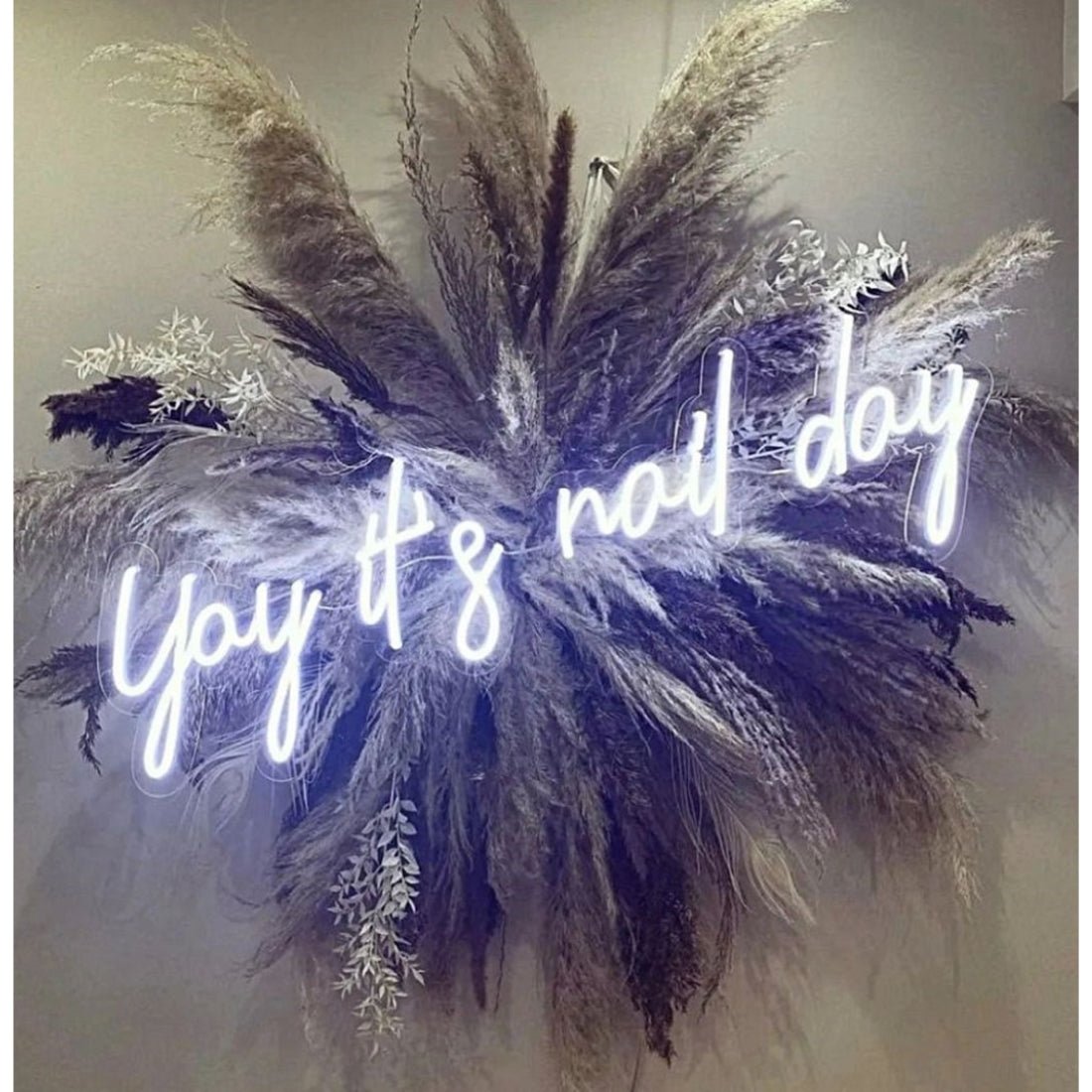 Yey Its Nail Day Led Sign Business Neon Sign - Shineneon