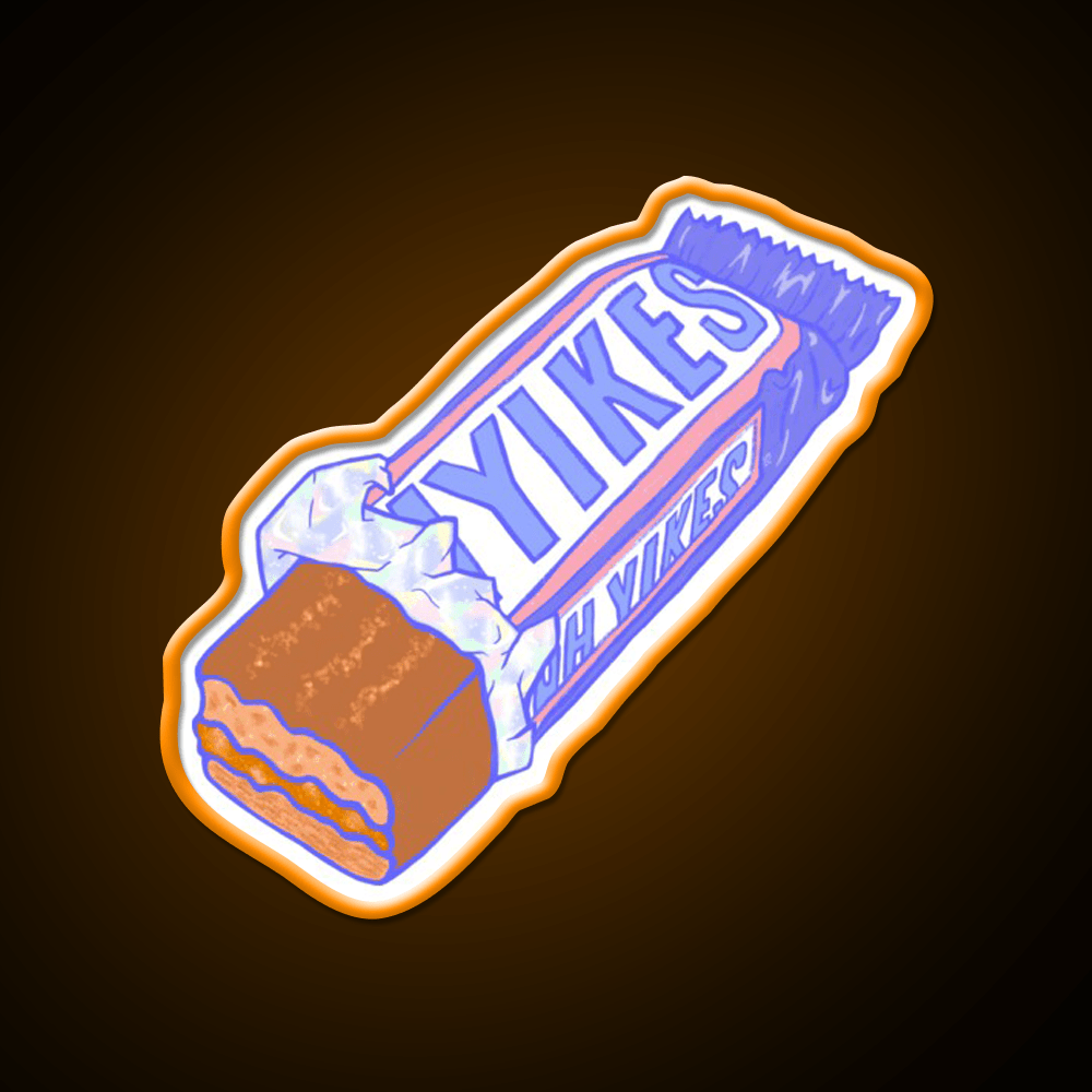 Yikes Snack Food Led Neon Sign Rgb Color - Shineneon