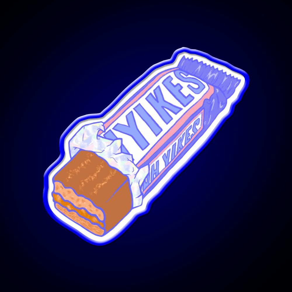 Yikes Snack Food Led Neon Sign Rgb Color - Shineneon