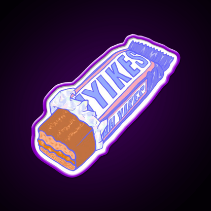 Yikes Snack Food Led Neon Sign Rgb Color - Shineneon