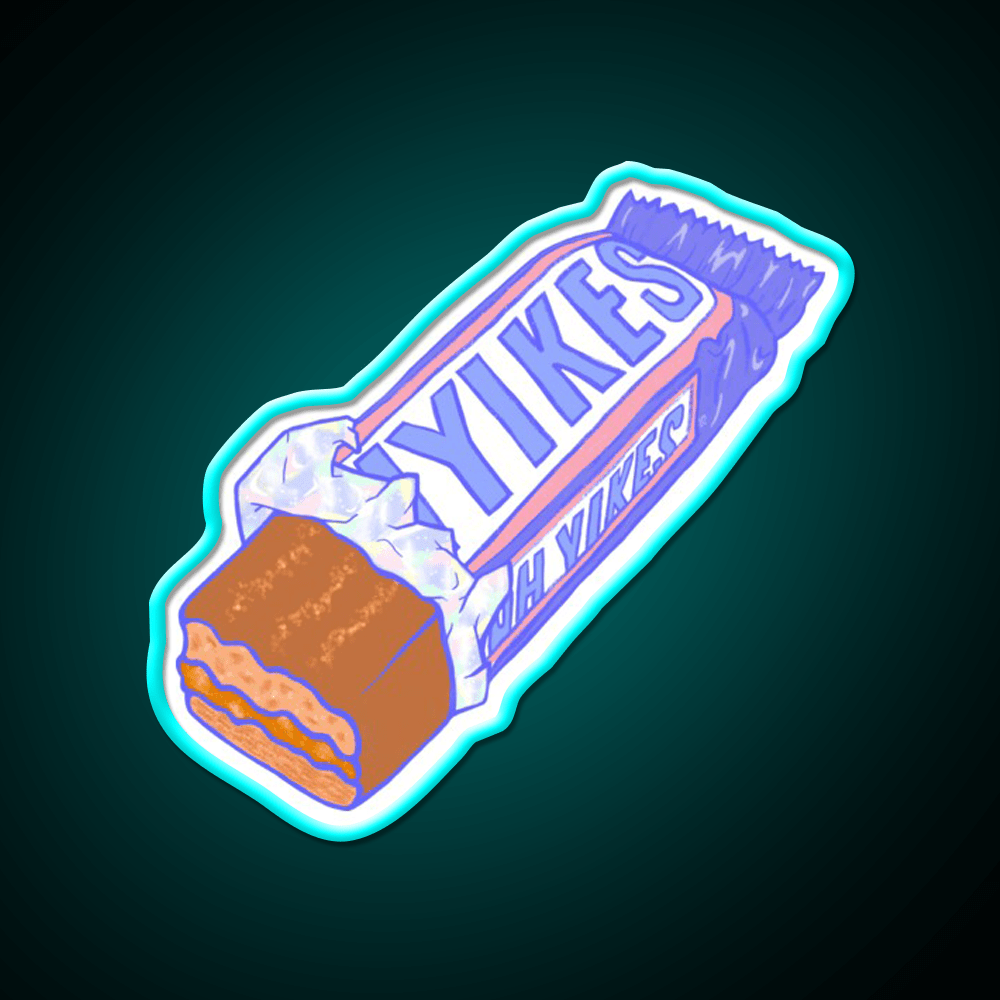 Yikes Snack Food Led Neon Sign Rgb Color - Shineneon