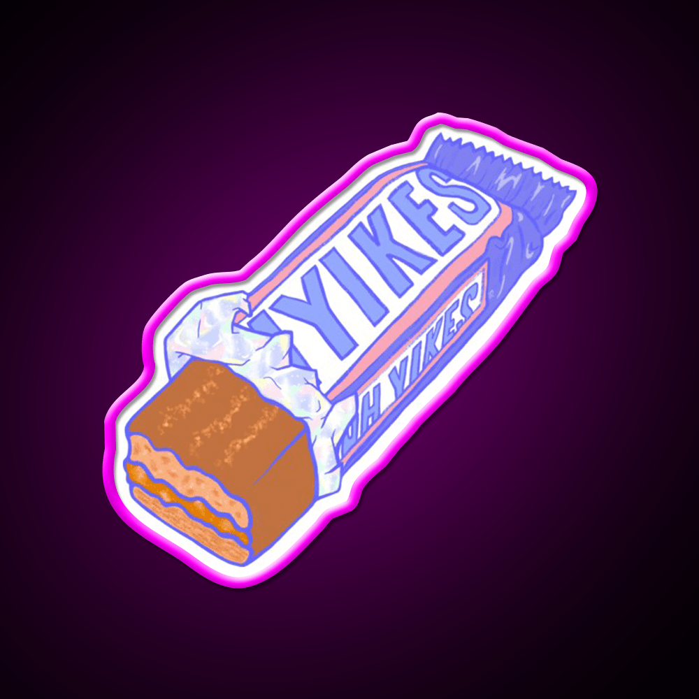 Yikes Snack Food Led Neon Sign Rgb Color - Shineneon