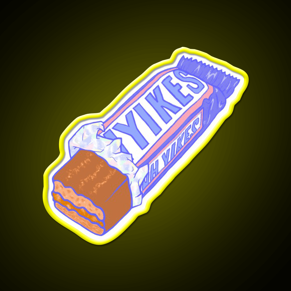 Yikes Snack Food Led Neon Sign Rgb Color - Shineneon