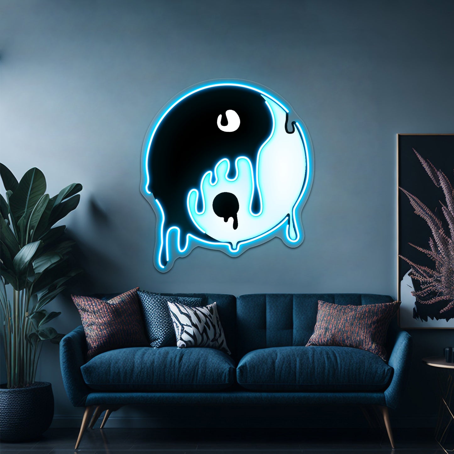 Yin To The Yang Artwork Led Neon Signs