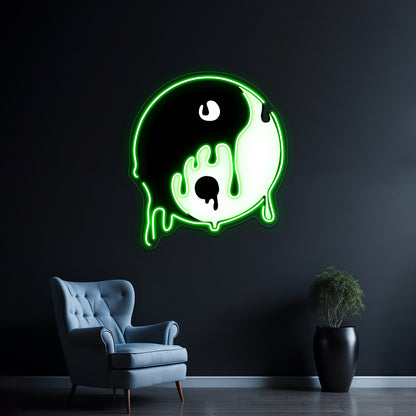 Yin To The Yang Artwork Led Neon Signs