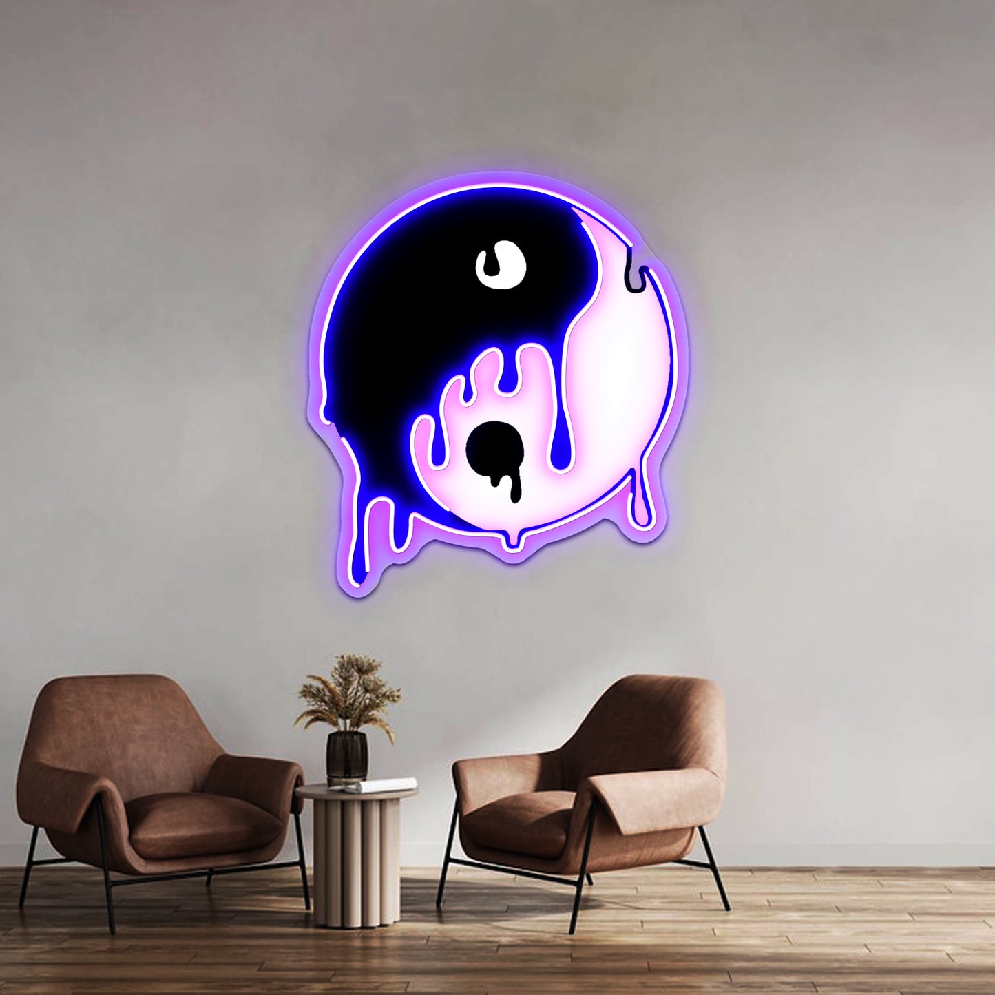 Yin To The Yang Artwork Led Neon Signs