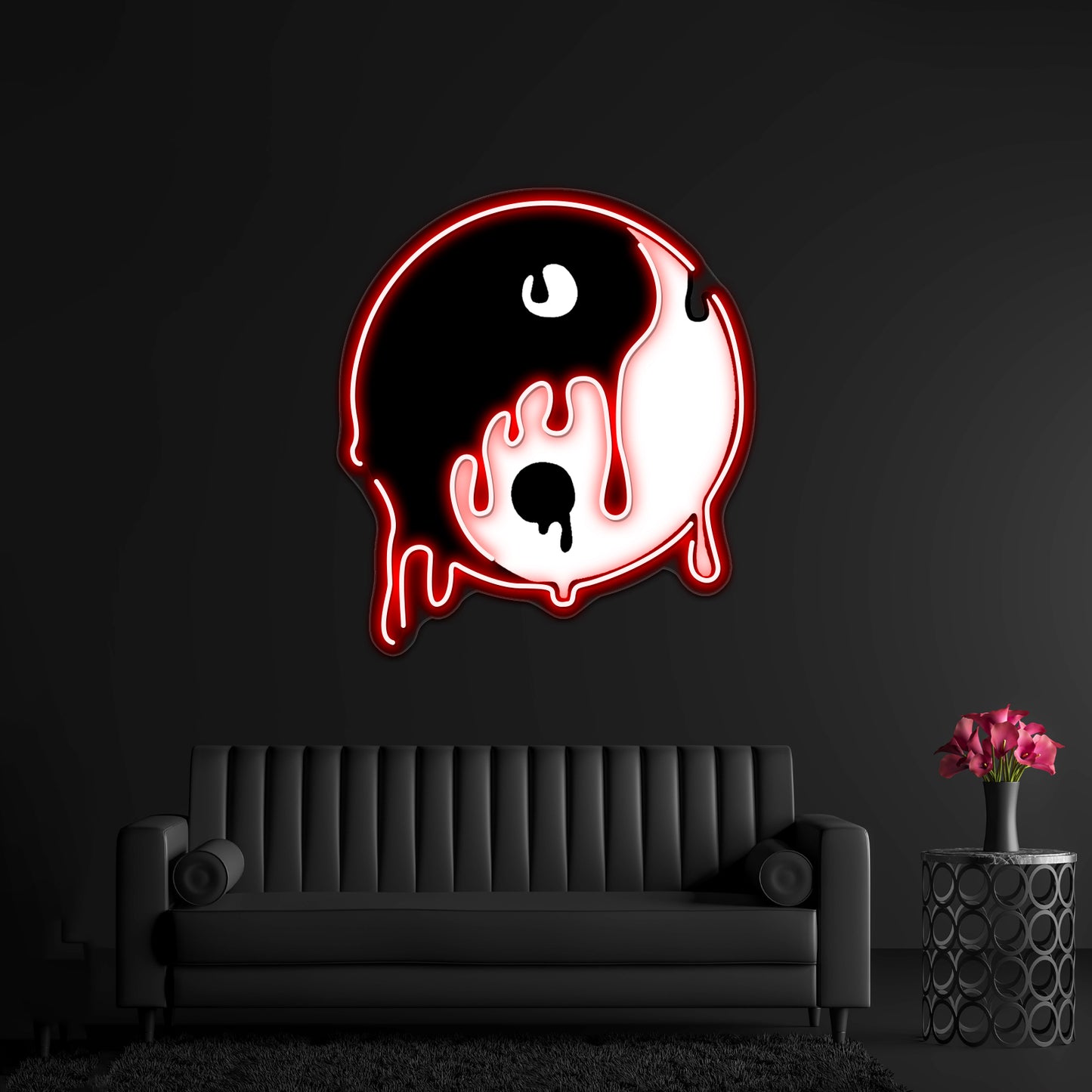 Yin To The Yang Artwork Led Neon Signs