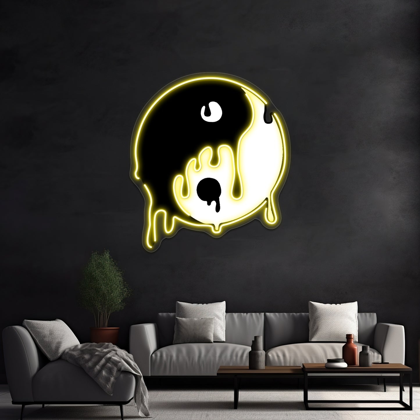 Yin To The Yang Artwork Led Neon Signs