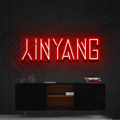 Yin Yang Led Neon Sign Fbalanced And Zen Spaces - Shineneon