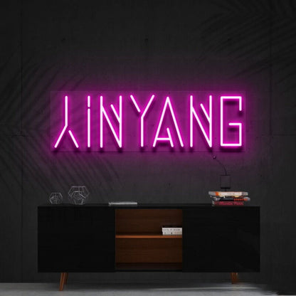Yin Yang Led Neon Sign Fbalanced And Zen Spaces - Shineneon