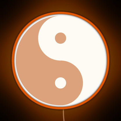Yin Yang Minimalist Boho Design Rgb Neon Sign - Shineneon