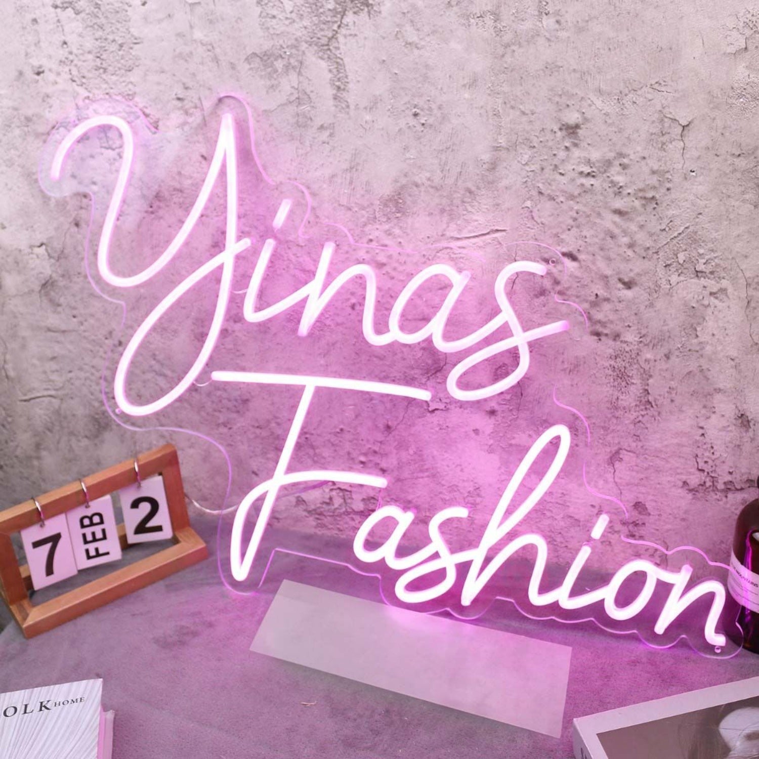Yinas Fashion Purple Custom Led Neon Sign - Shineneon