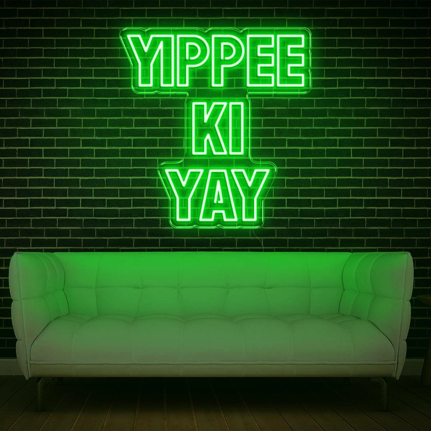 Yippee Ki Yay Bold Pink Led Neon Sign For Modern Home Commercial Decor | Shineneon