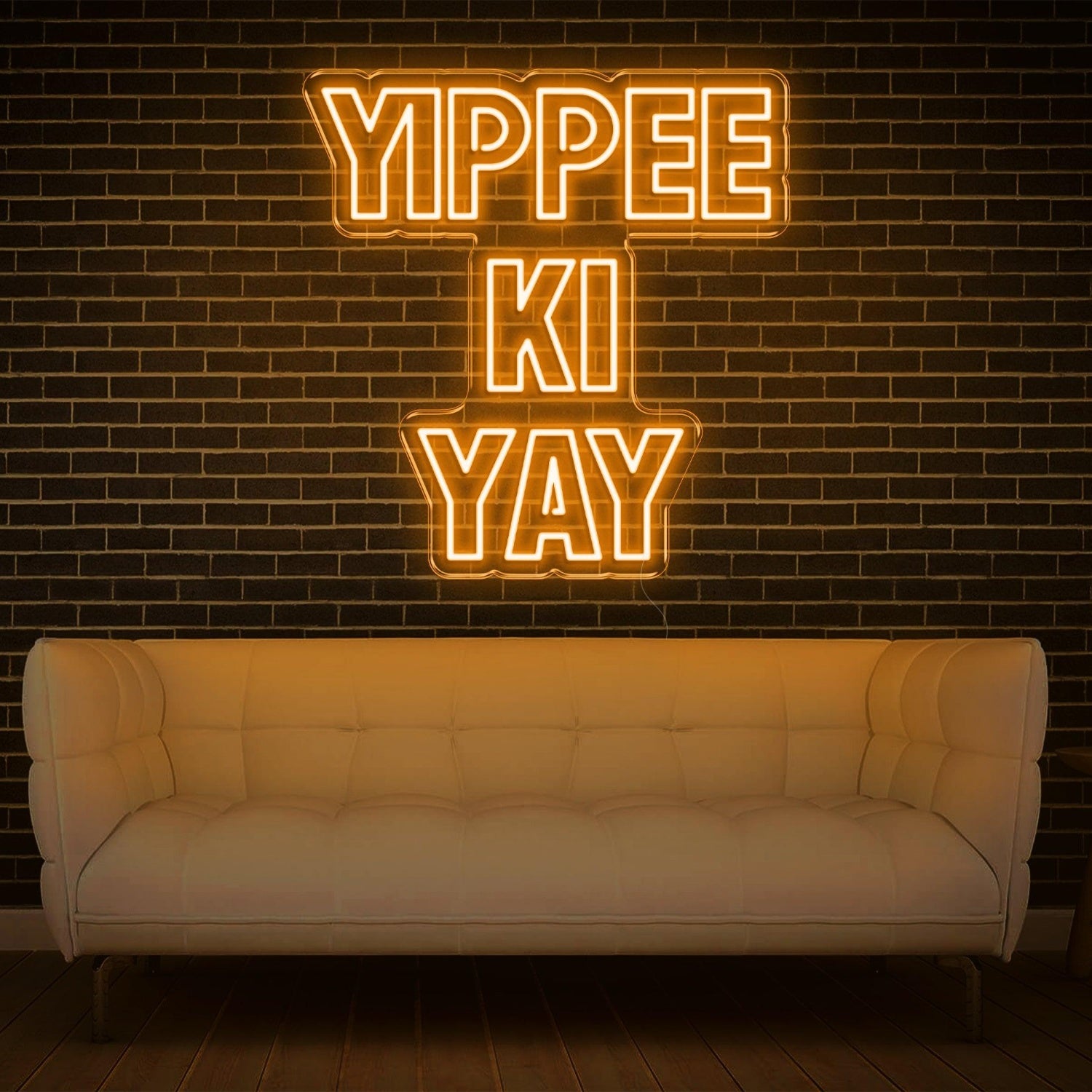 Yippee Ki Yay Bold Pink Led Neon Sign For Modern Home Commercial Decor | Shineneon
