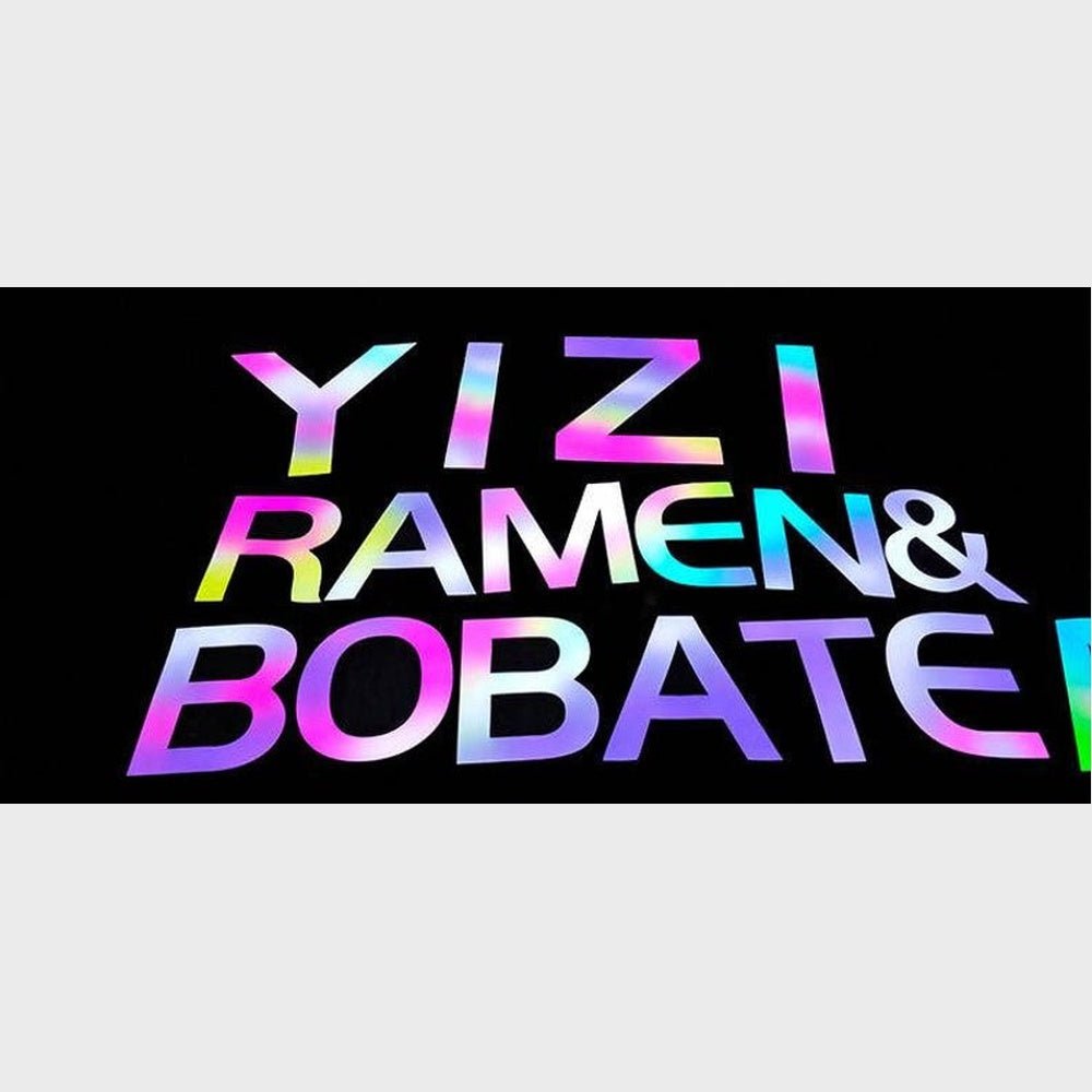Yizi Ramen Bobate 3D Frontlit Channel Letters Led Light Sign - Shineneon