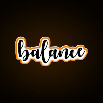 Yoga Balance Yoga Led Neon Sign For Wellness Space Rgb Color - Shineneon