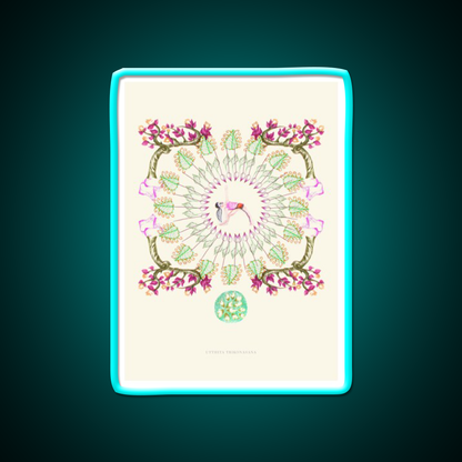 Yoga Garden Iii Yoga Led Neon Sign For Wellness Space Rgb Color