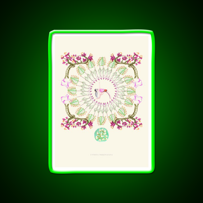 Yoga Garden Iii Yoga Led Neon Sign For Wellness Space Rgb Color