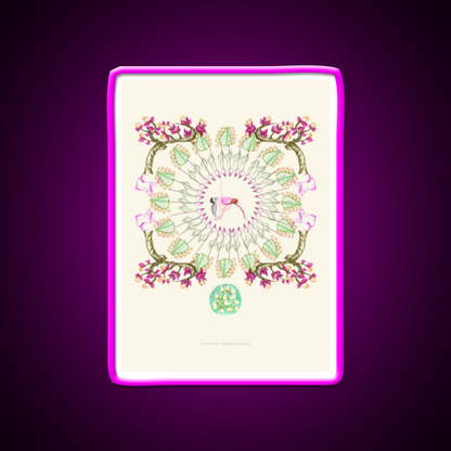 Yoga Garden Iii Yoga Led Neon Sign For Wellness Space Rgb Color