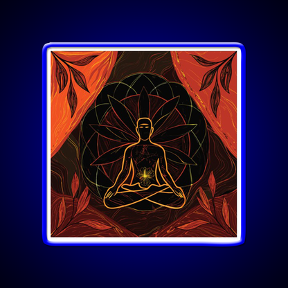 Yoga Led Neon Sign For Wellness Space Rgb Color