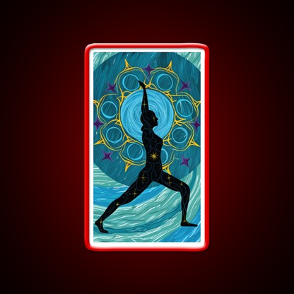 Yoga Led Neon Sign For Wellness Space For Yoga Lover Rgb Color