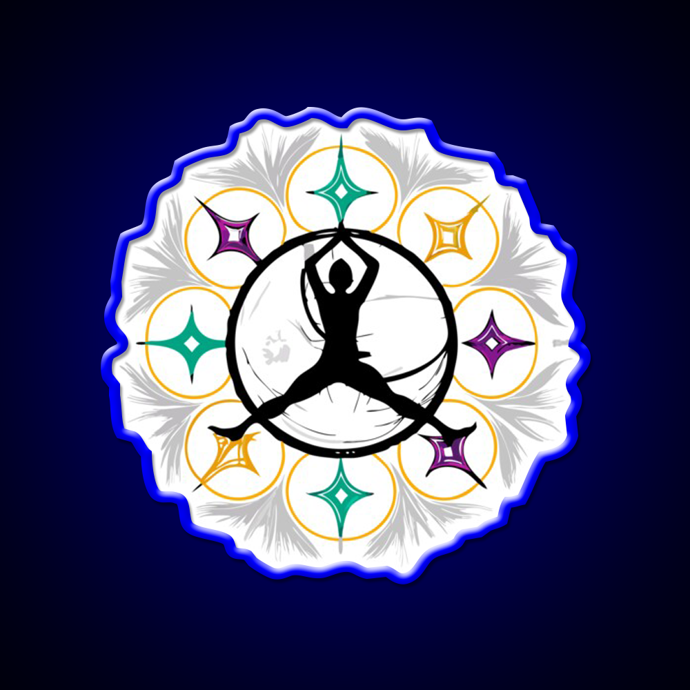 Yoga Led Neon Sign For Wellness Space Led Signage Rgb Color